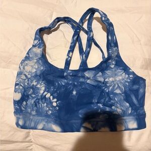 lululemon tie dye sports bra